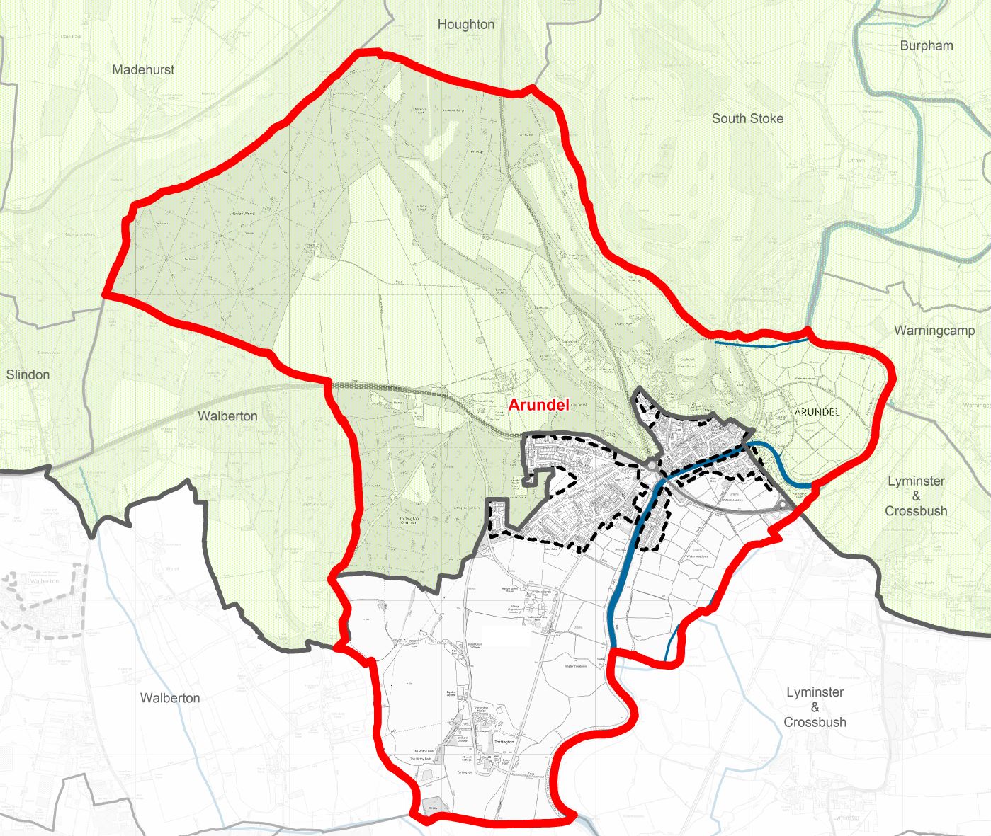 Parish Boundaries Arundel Town Council