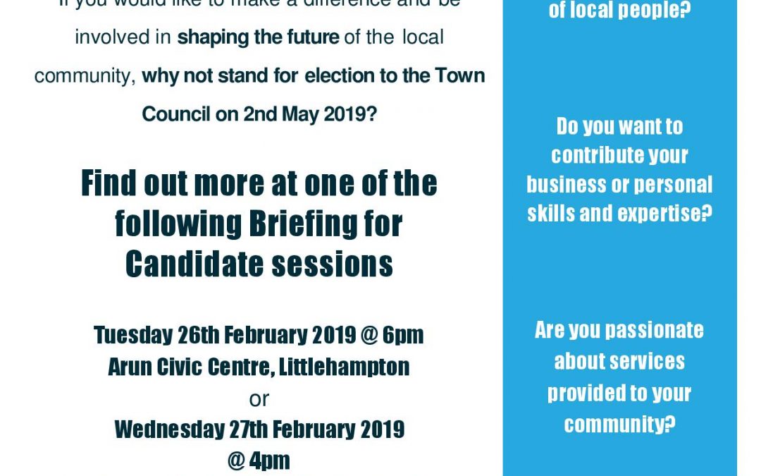 THINKING OF BECOMING A COUNCILLOR?