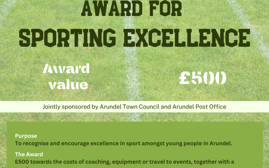 YOUNG PERSONS AWARD FOR SPORTING EXCELLENCE 2023