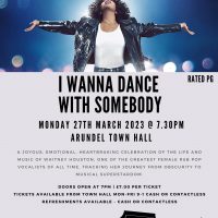 I wanna dance with somebody Cinema Poster