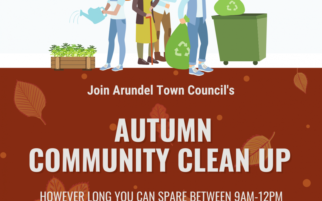 AUTUMN COMMUNITY CLEAN UP, SATURDAY 14 OCTOBER 2023