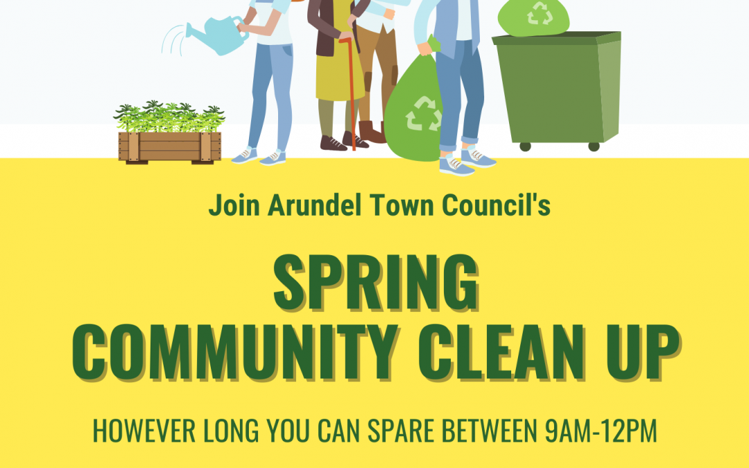 ALL WELCOME AT THE SPRING COMMUNITY CLEAN UP