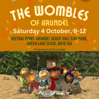 Wombles litter pick October 2025 A4