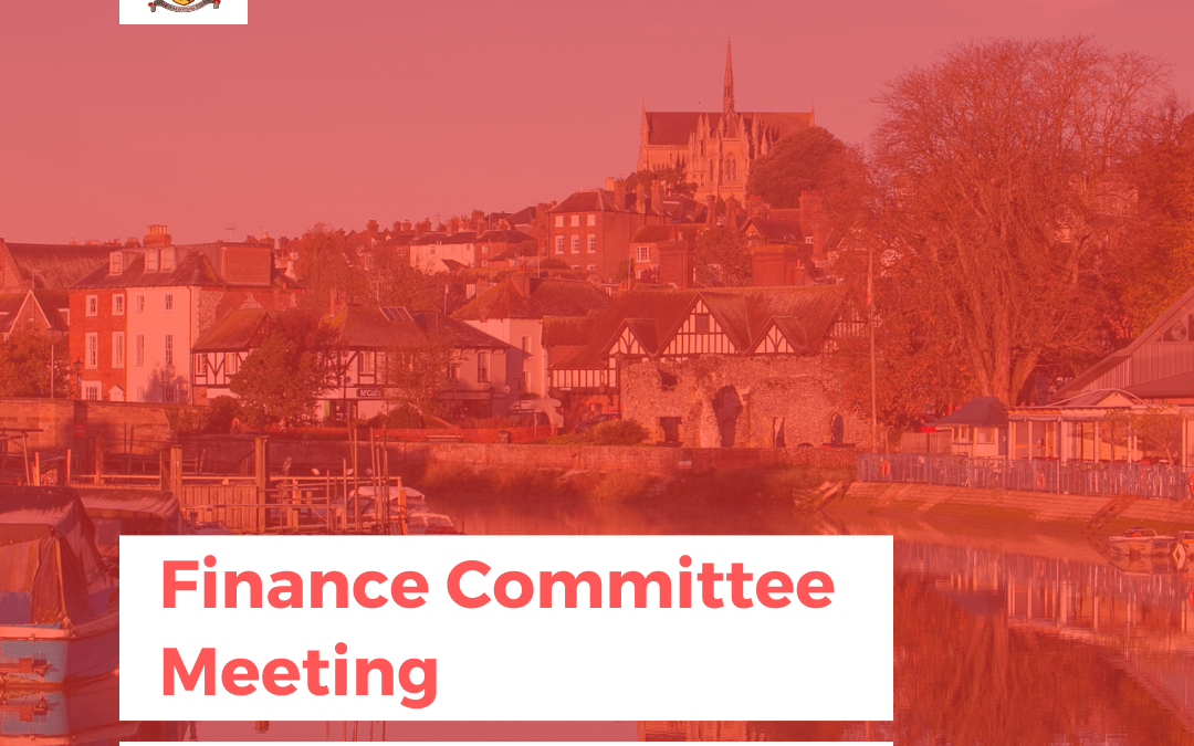FINANCE COMMITTEE MEETING – TUESDAY 6TH JANARY 2026