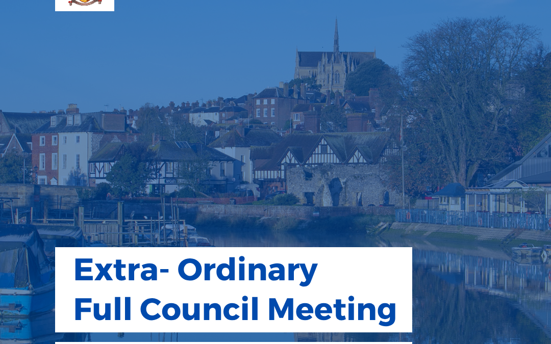 EXTRA-ORDINARY FULL COUNCIL MEETING – THURSDAY 23RD OCTOBER AT 6PM