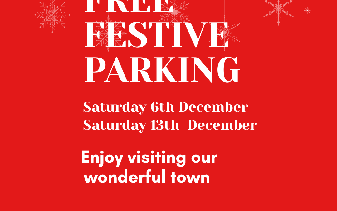 FREE FESTIVE PARKING