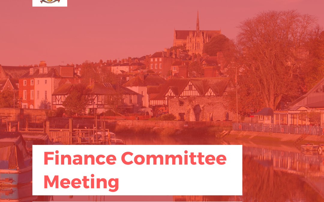 FINANCE COMMITTEE MEETING – THURSDAY 21st MAY 2026 AT 6PM