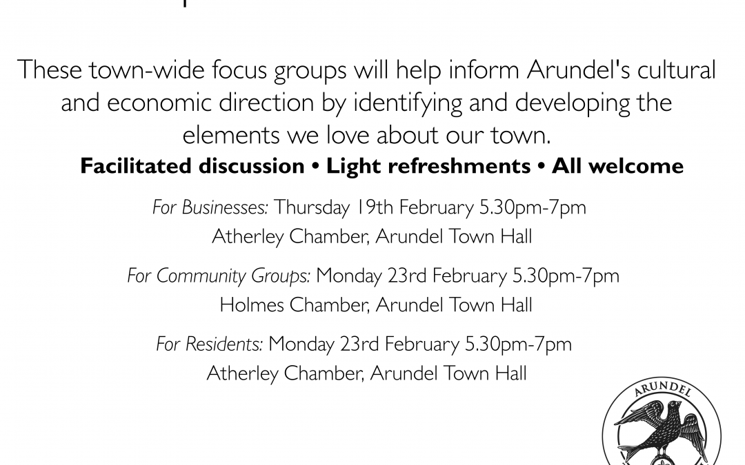 ARUNDEL TOWN COUNCIL FOCUS GROUPS