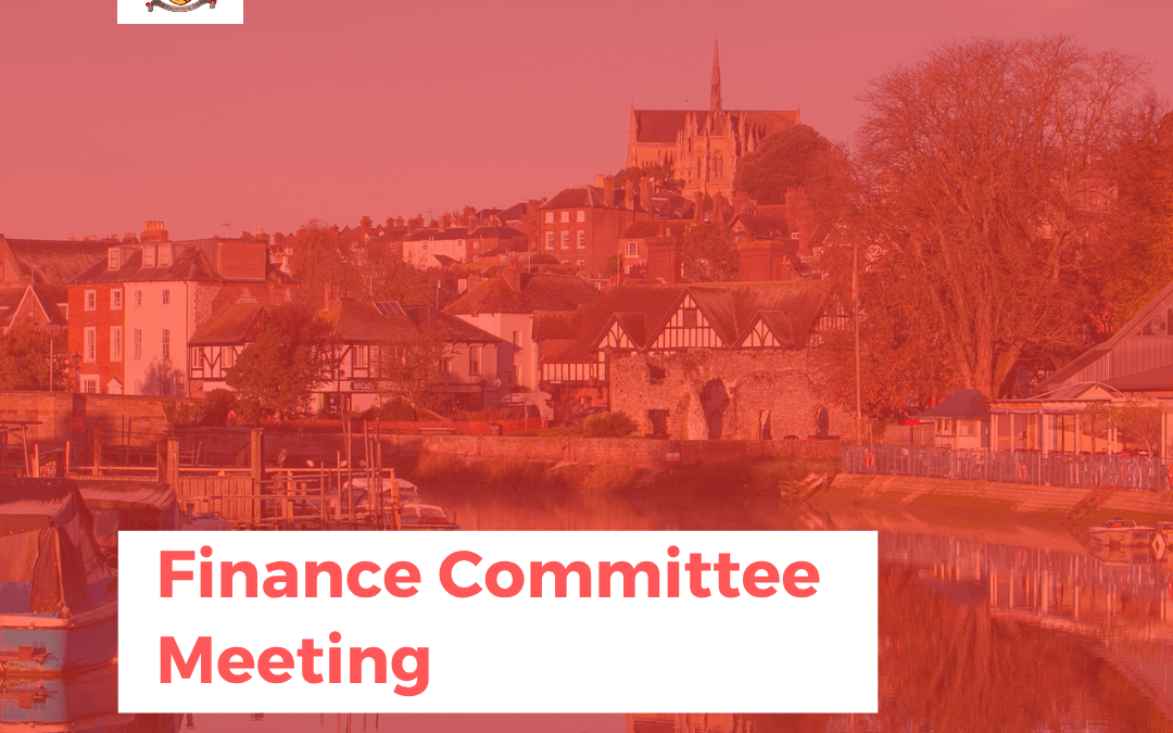 FINANCE COMMITTEE MEETING – WEDNESDAY 1st JULY 2026 AT 6PM