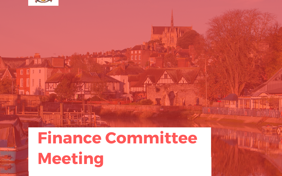 FINANCE COMMITTEE MEETING – THURSDAY 9TH JULY 2026 AT 6PM